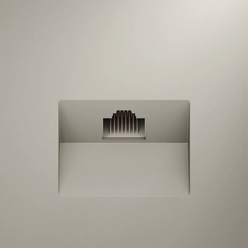 Розетка компьютерная встраиваемая VOLTUM S70 RJ45 кат.6, (кашемир)