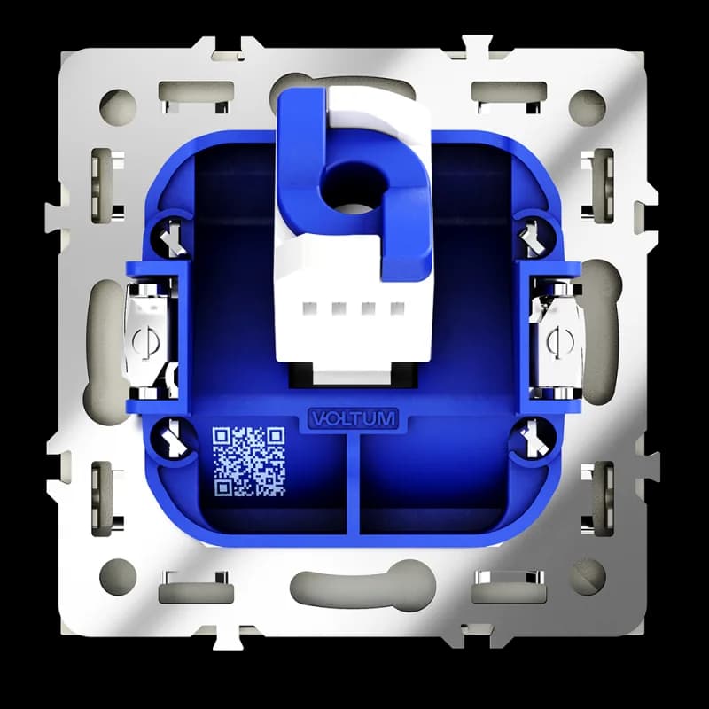 Розетка компьютерная встраиваемая VOLTUM S70 RJ45 кат.6, (шелк)