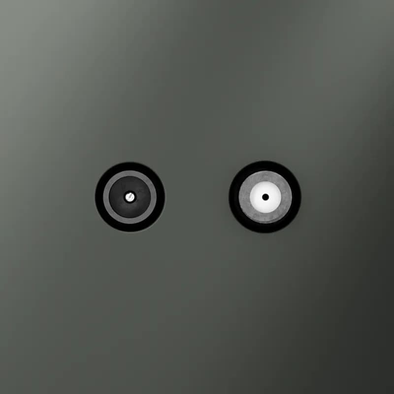 Розетка телевизионная встраиваемая VOLTUM S70 оконечная TV+SAT, (титан)