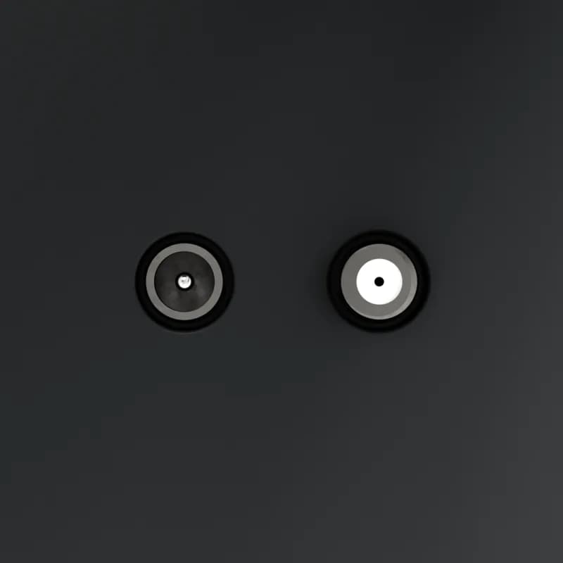 Розетка телевизионная встраиваемая VOLTUM S70 оконечная TV+SAT, (графит)