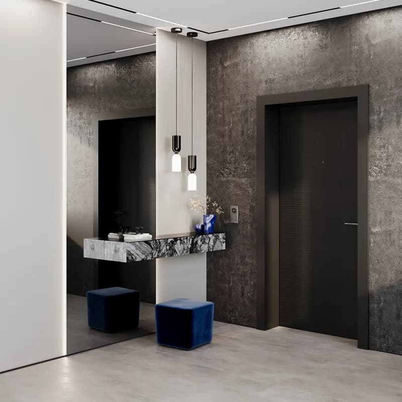 Терморегулятор электронный VOLTUM S70 с индикацией и датчиком, для теплого пола, (титан)