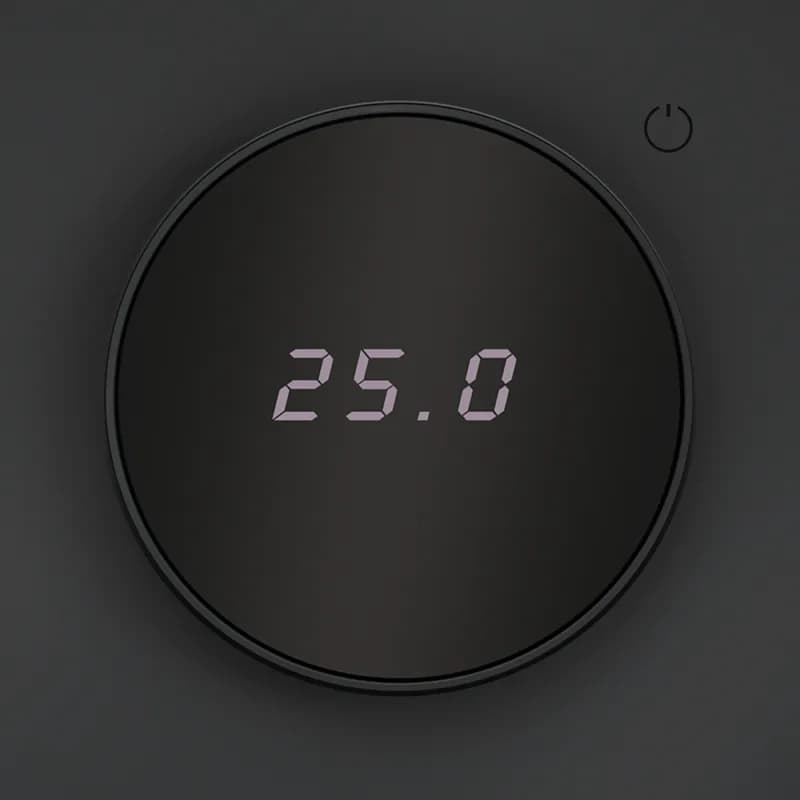 Терморегулятор электронный VOLTUM S70 с индикацией и датчиком, для теплого пола, (графит)