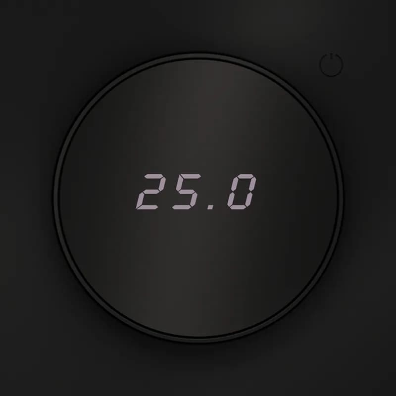 Терморегулятор электронный VOLTUM S70 с индикацией и датчиком, для теплого пола, (черный матовый)