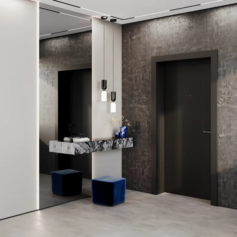 Терморегулятор электронный VOLTUM S70 с индикацией и датчиком, для теплого пола, (черный матовый)