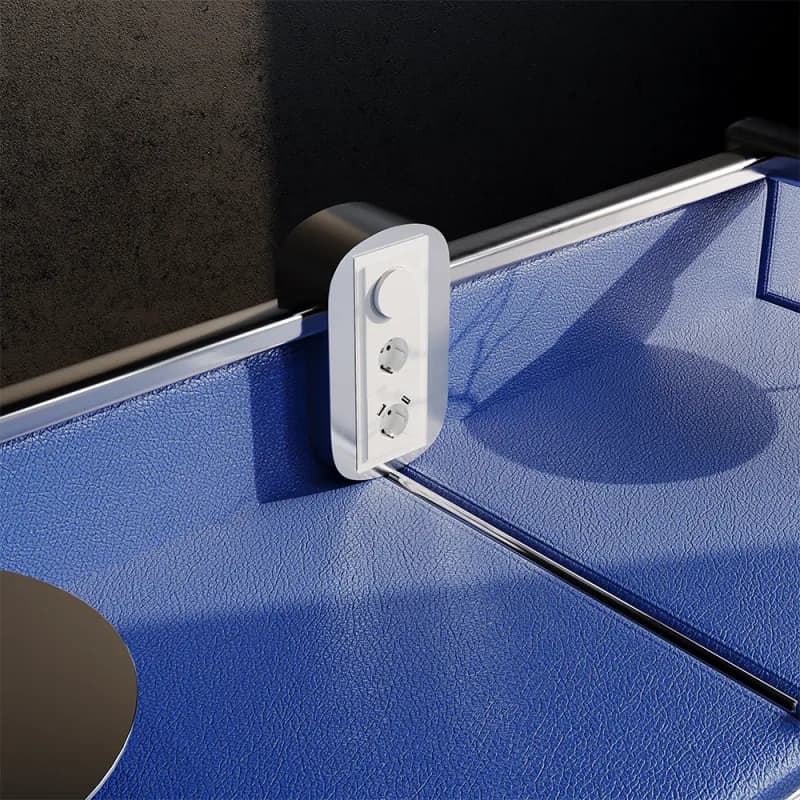 Светорегулятор встраиваемый VOLTUM S70 поворотно-нажимной 600 Вт, (белый матовый)