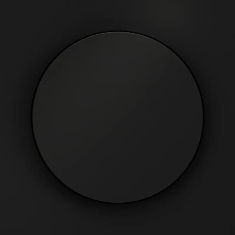 Светорегулятор встраиваемый VOLTUM S70 поворотно-нажимной 600 Вт, (черный матовый)