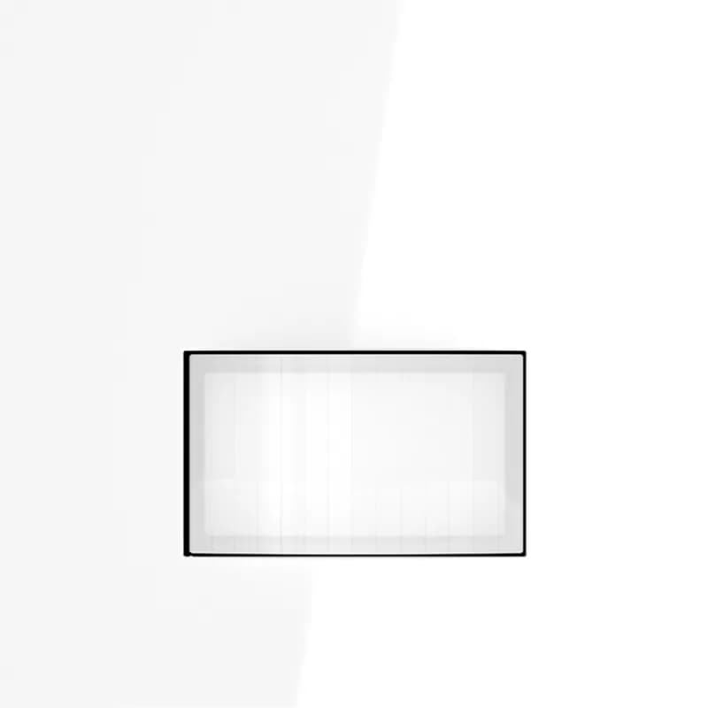 Датчик движения встраиваемый VOLTUM S70, (белый глянцевый)