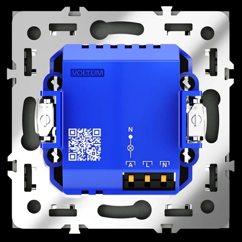 Датчик движения встраиваемый VOLTUM S70, (графит)