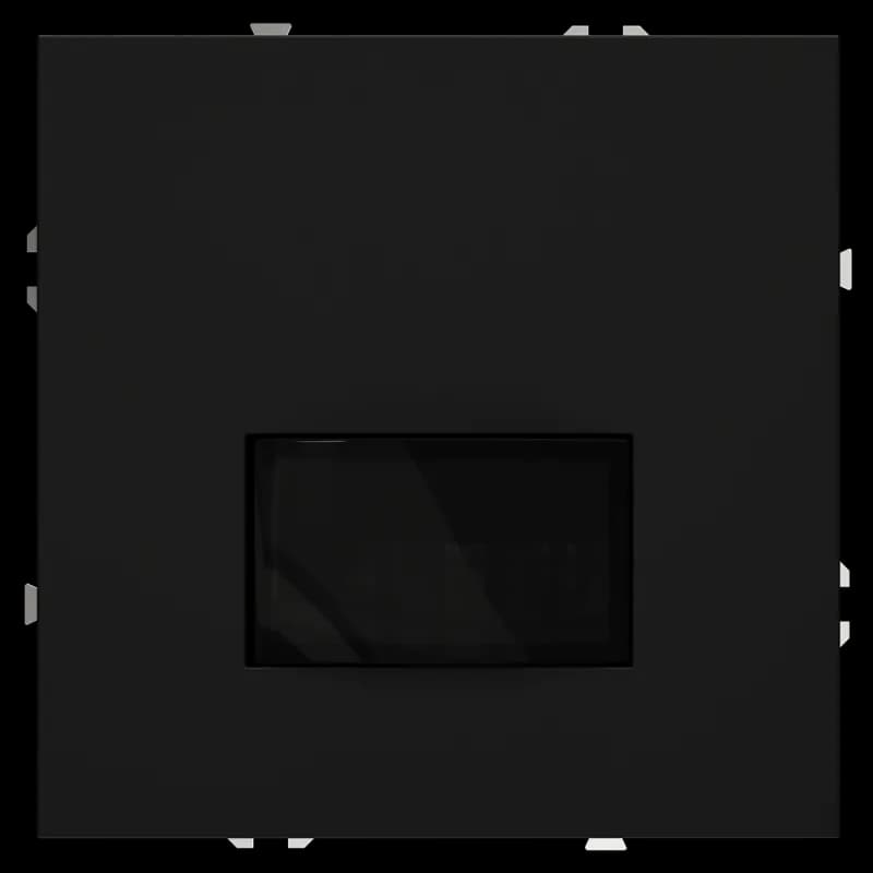 Датчик движения встраиваемый VOLTUM S70, (черный матовый)