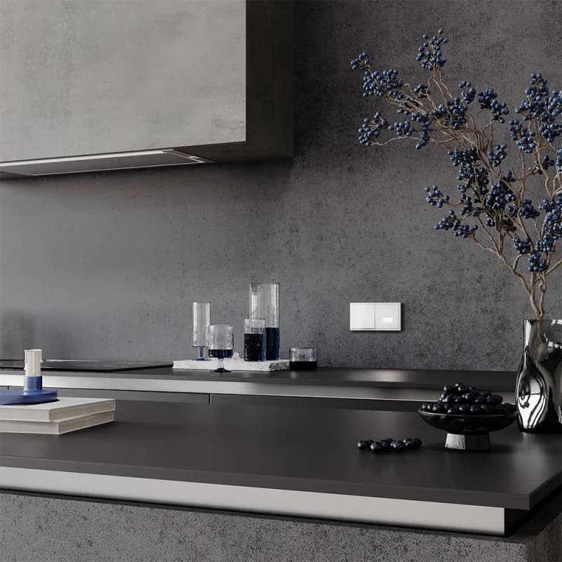 Подсветка светодиодная встраиваемая VOLTUM S70, (белый глянцевый)