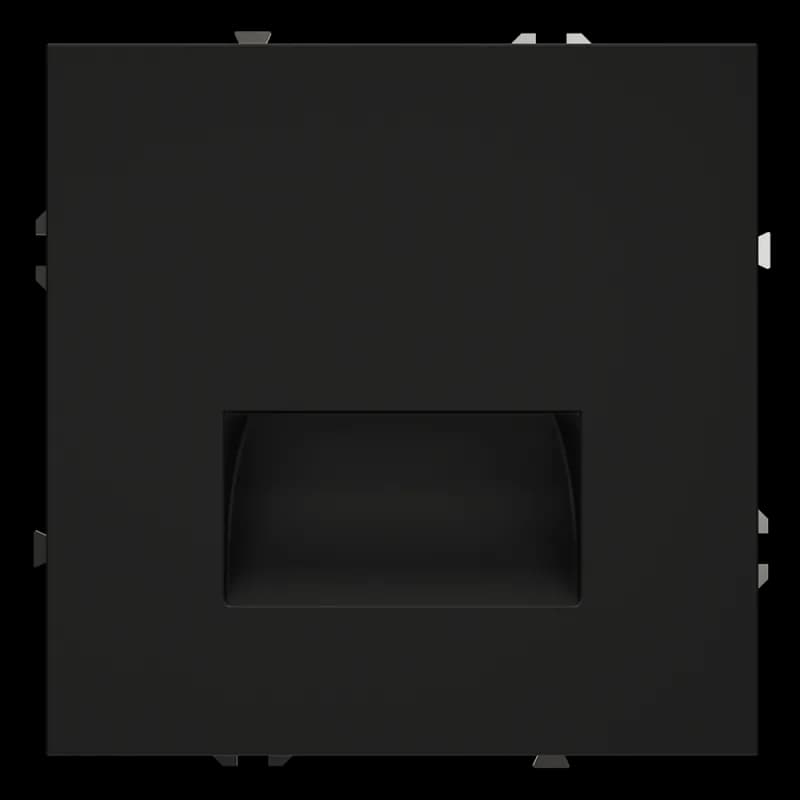 Подсветка светодиодная встраиваемая VOLTUM S70, (черный матовый)