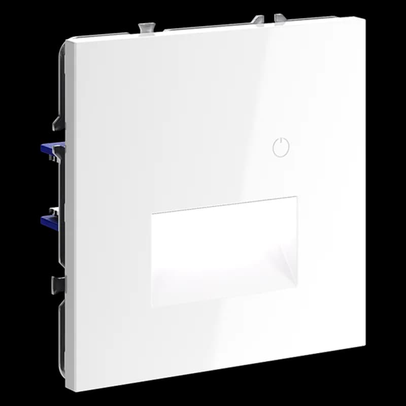 Подсветка светодиодная встраиваемая VOLTUM S70 с датчиком, (белый глянцевый)