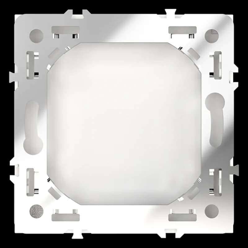 Заглушка VOLTUM S70 с суппортом, (белый глянцевый)