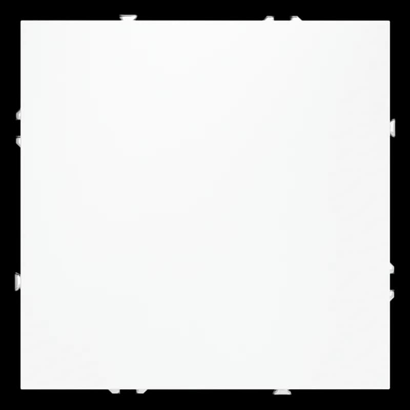 Заглушка VOLTUM S70 с суппортом, (белый матовый)