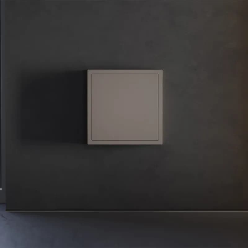 Заглушка VOLTUM S70 с суппортом, (капучино)