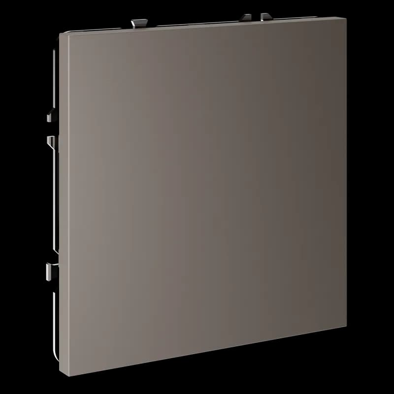 Заглушка VOLTUM S70 с суппортом, (капучино)