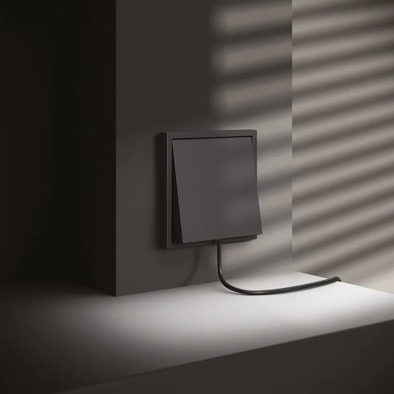 Вывод кабеля VOLTUM S70, (графит)