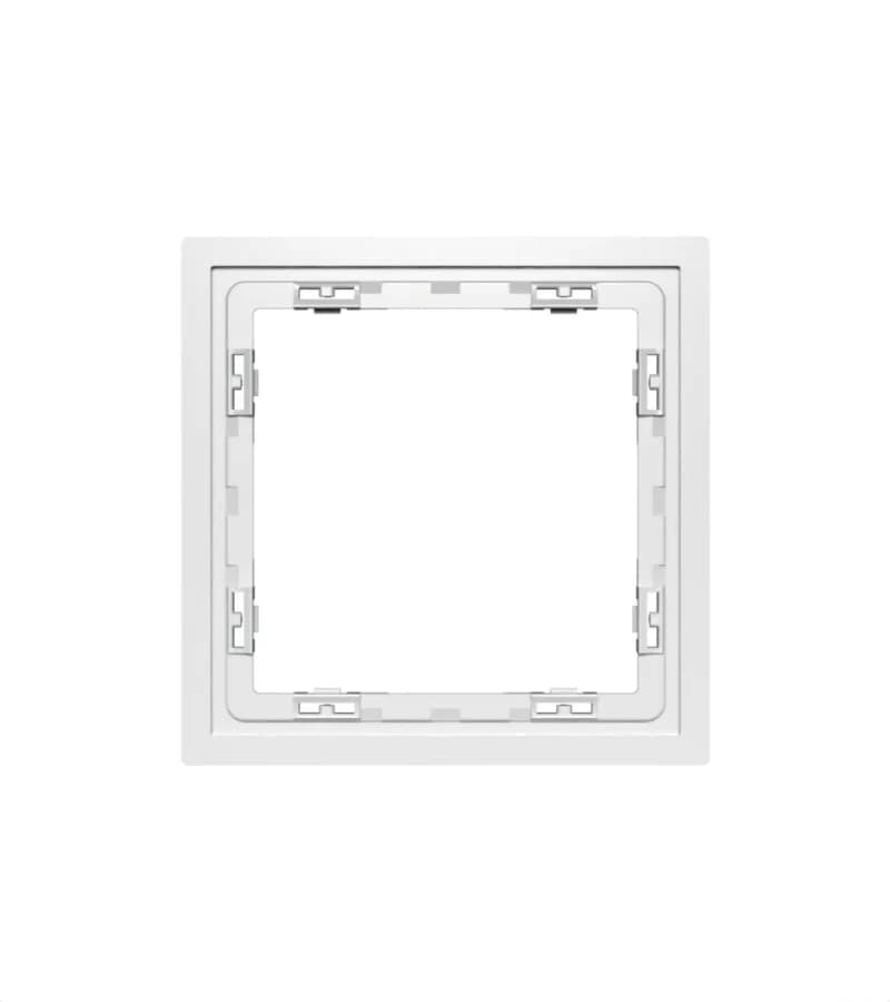 Рамка пластиковая VOLTUM S70 на 1 пост, (белый матовый)
