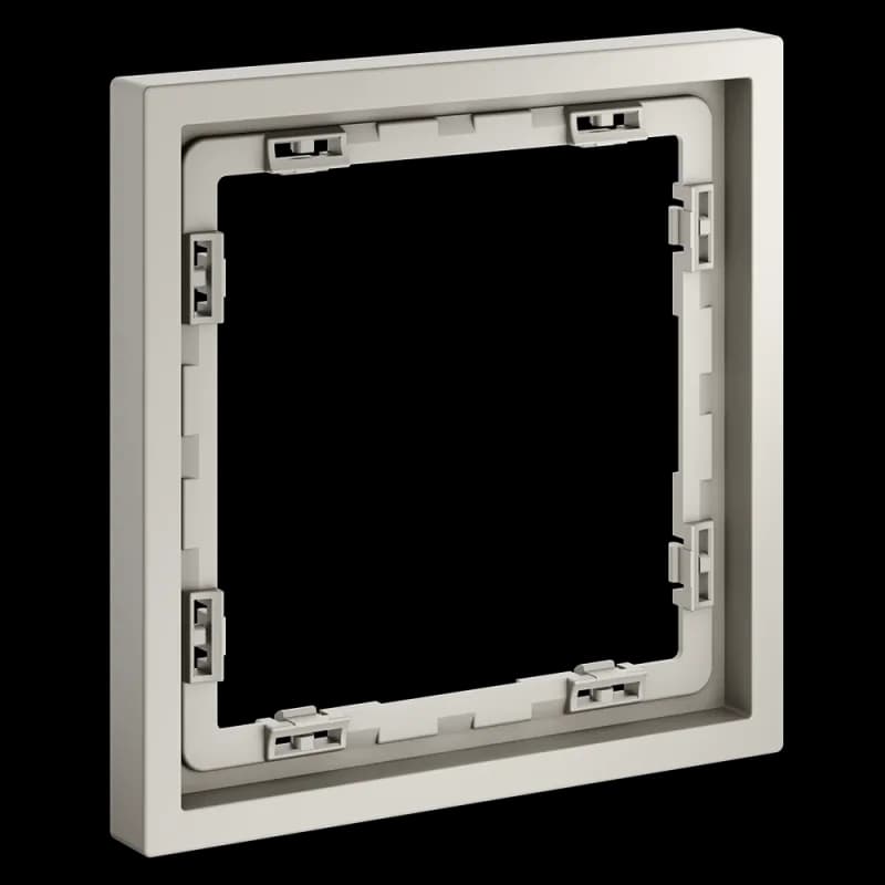 Рамка пластиковая VOLTUM S70 на 1 пост, (кашемир)