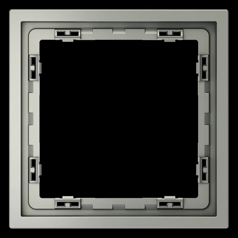 Рамка пластиковая VOLTUM S70 на 1 пост, (сталь)