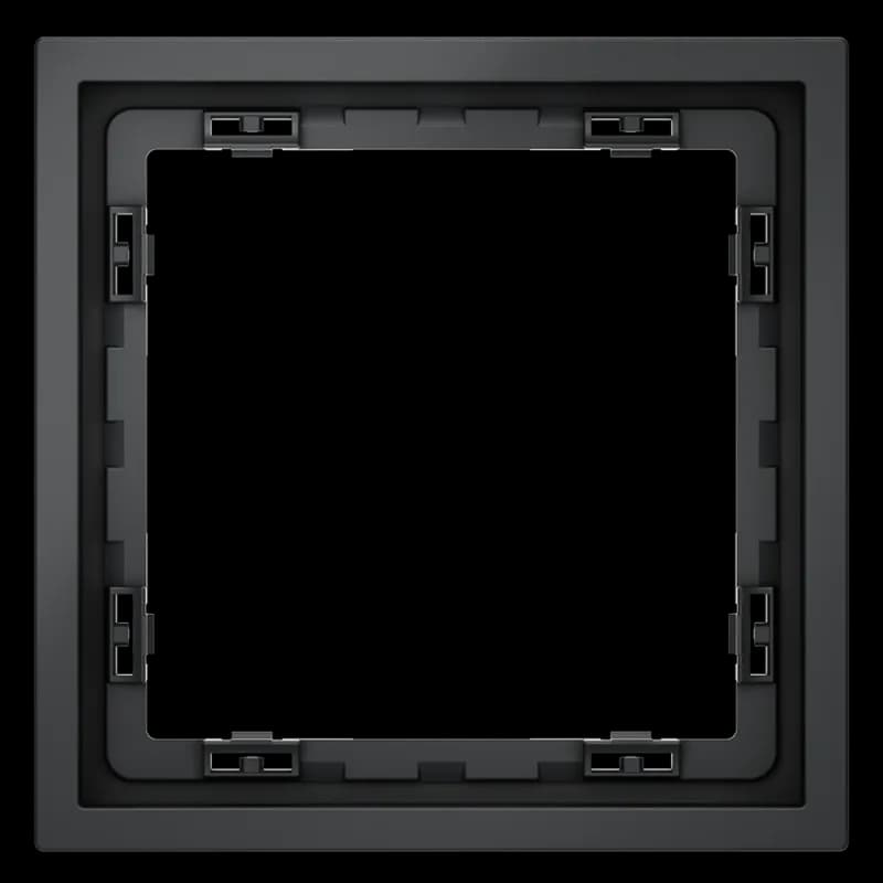 Рамка пластиковая VOLTUM S70 на 1 пост, (графит)