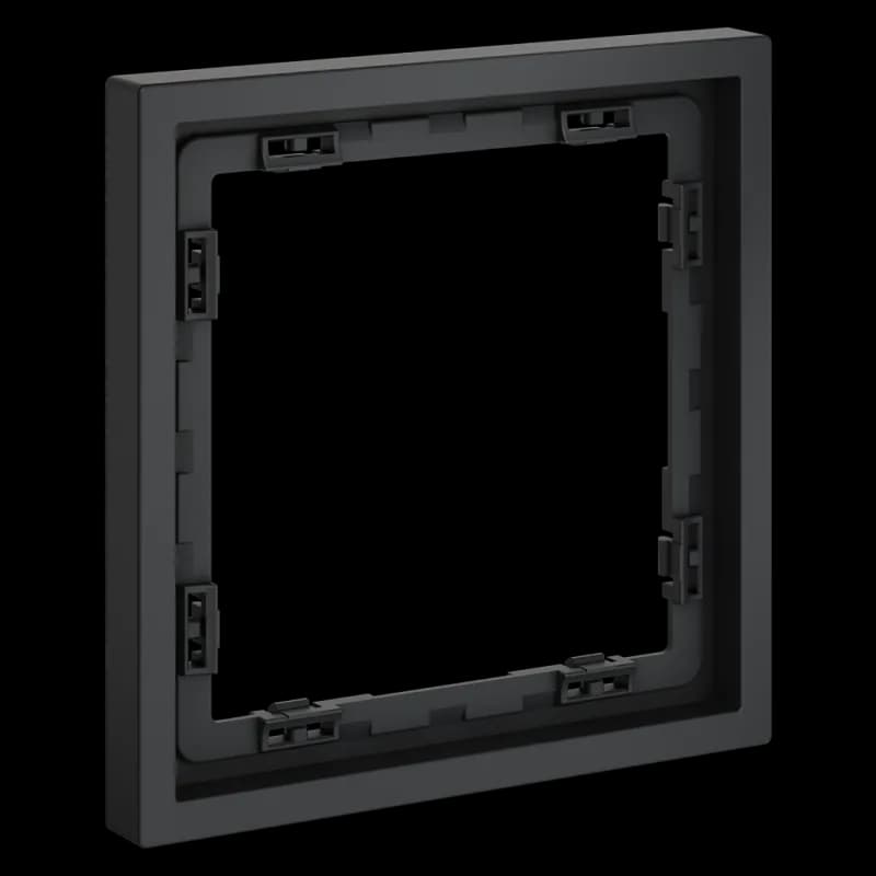 Рамка пластиковая VOLTUM S70 на 1 пост, (графит)