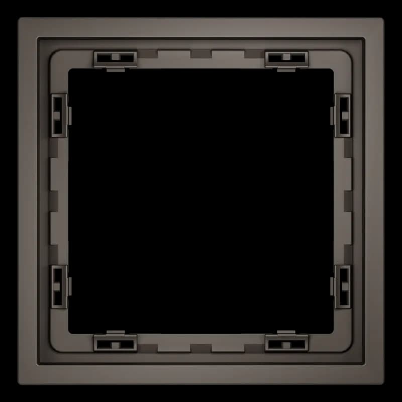 Рамка пластиковая VOLTUM S70 на 1 пост, (капучино)