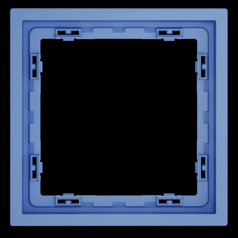 Рамка пластиковая VOLTUM S70 на 1 пост, (деним)