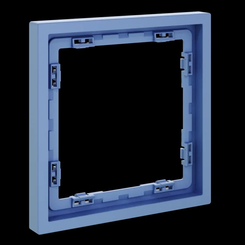 Рамка пластиковая VOLTUM S70 на 1 пост, (деним)