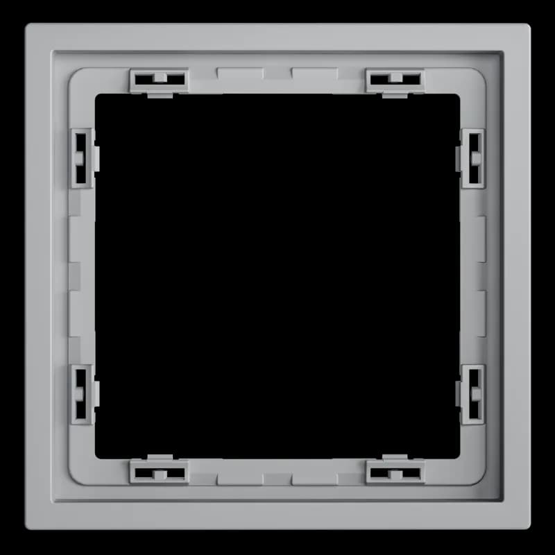 Рамка пластиковая VOLTUM S70 на 1 пост, (серый)