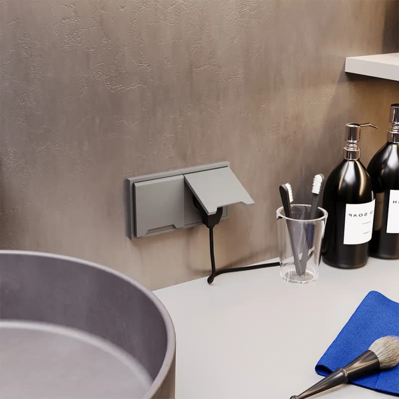 Рамка пластиковая VOLTUM S70 на 2 поста, (кашемир)