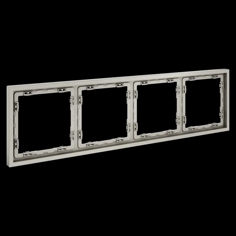 Рамка пластиковая VOLTUM S70 на 4 поста, (кашемир)