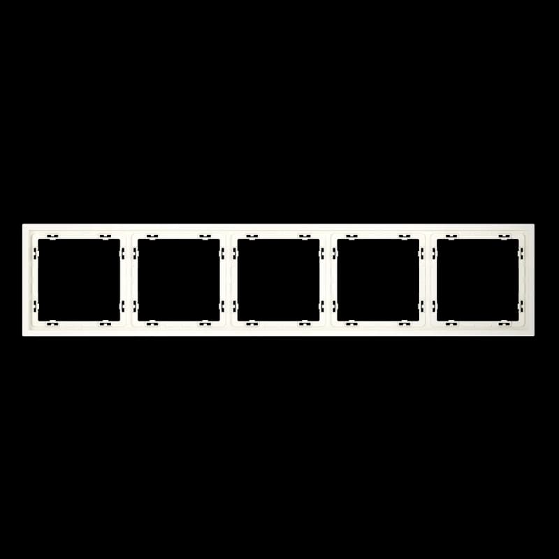 Рамка пластиковая VOLTUM S70 на 5 пост, (хлопок)