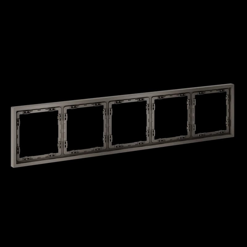 Рамка пластиковая VOLTUM S70 на 5 пост, (капучино)