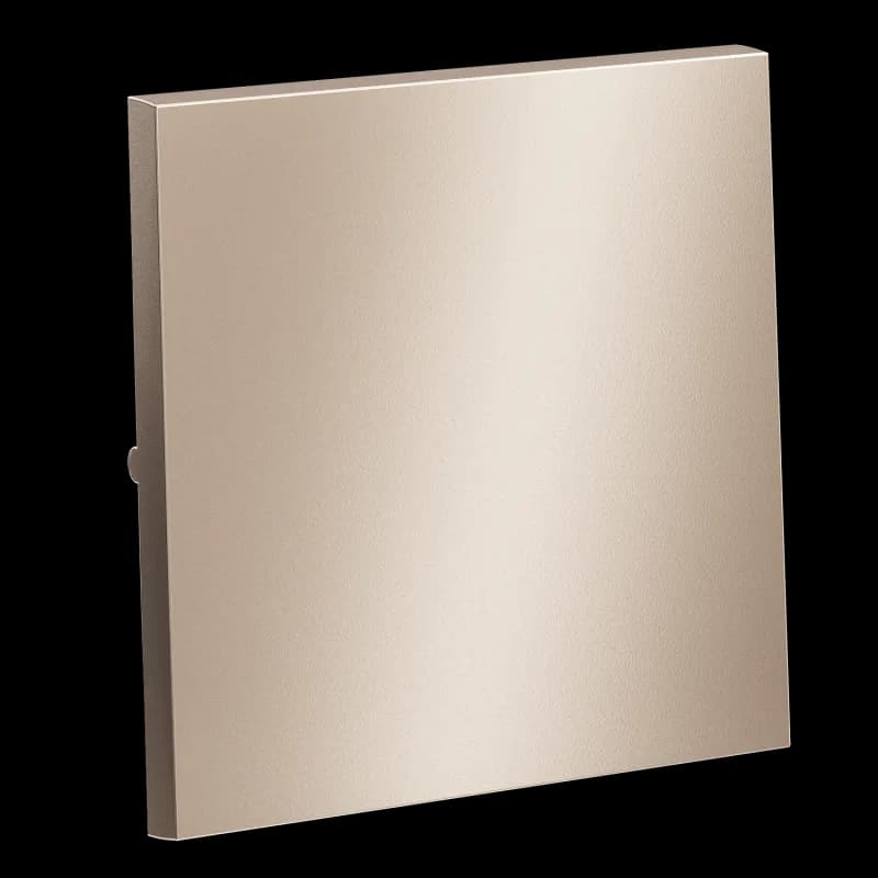 Клавиша для выключателя/переключателя одноклавишного, S70 Metal (платина)