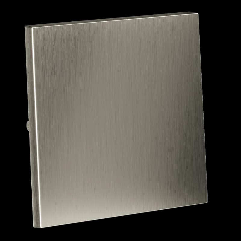 Клавиша для выключателя/переключателя одноклавишного, S70 Metal (никель)