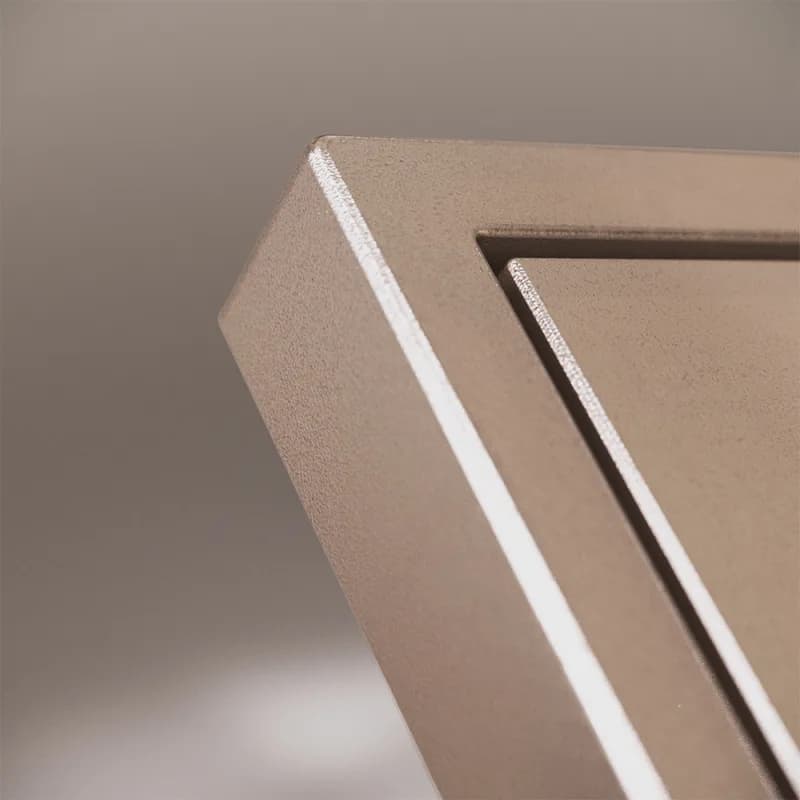 Клавиша для выключателя/переключателя одноклавишного с подсветкой, S70 Metal (платина)