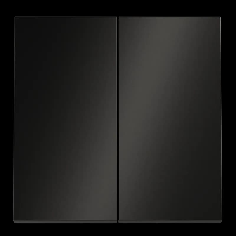 Клавиши для выключателя/переключателя двухклавишного, S70 Metal (антрацит)