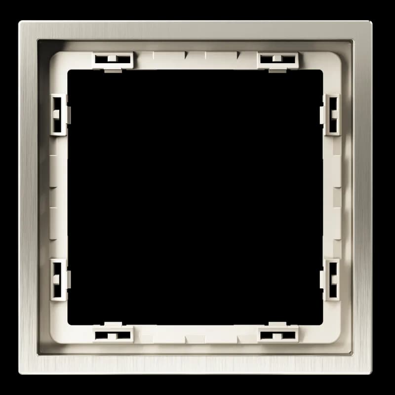 Рамка металлическая на 1 пост, S70 Metal (никель)