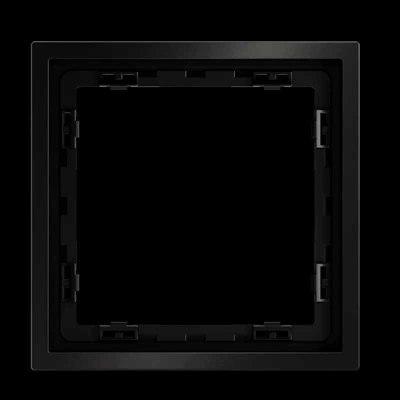 Рамка металлическая на 1 пост, S70 Metal (антрацит)