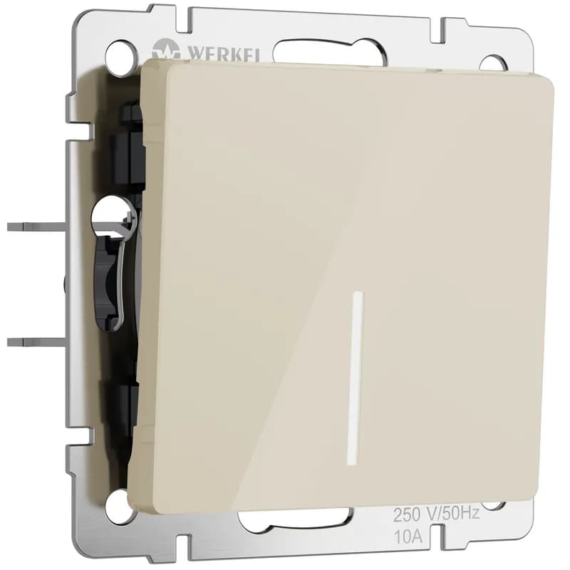 выключатель одноклавишный с подсветкой