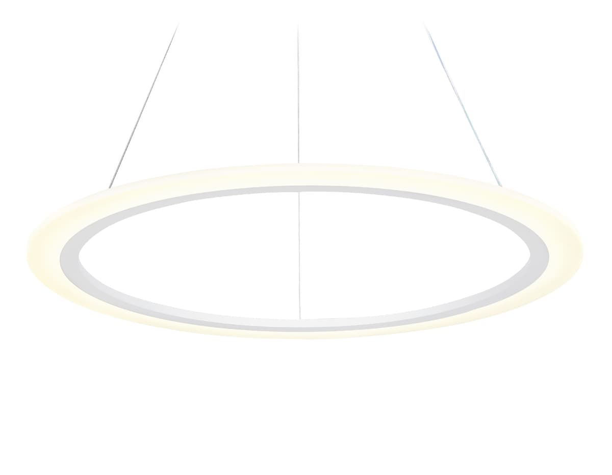 FA4342 WH белый 48W 3000K/4200K/6400K D580*540 (ПДУ РАДИО 2.4G)