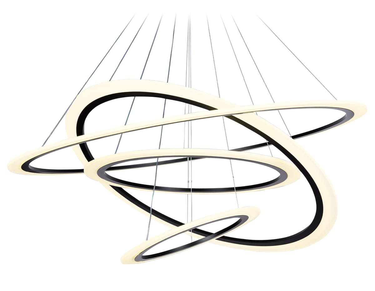 FA4365/4 BK черный 235W 3000K/4200K/6400K D1000*870 (ПДУ РАДИО 2.4G)