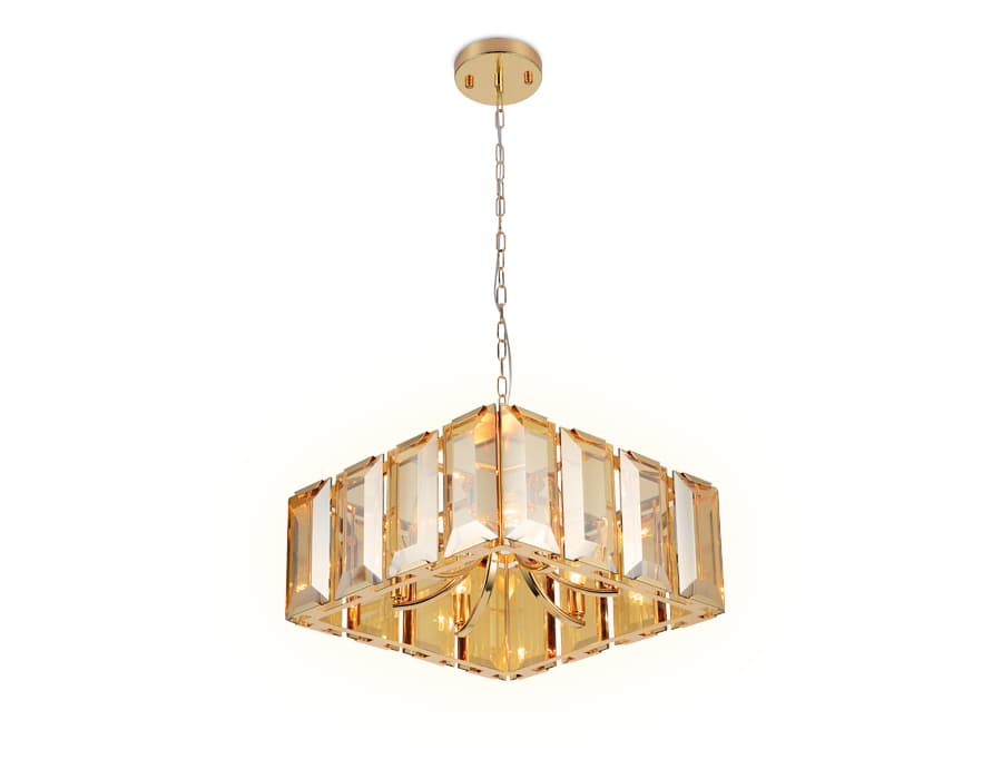 TR5149 GD/TI золото/янтарь E14/6 max 40W 500*500*1000