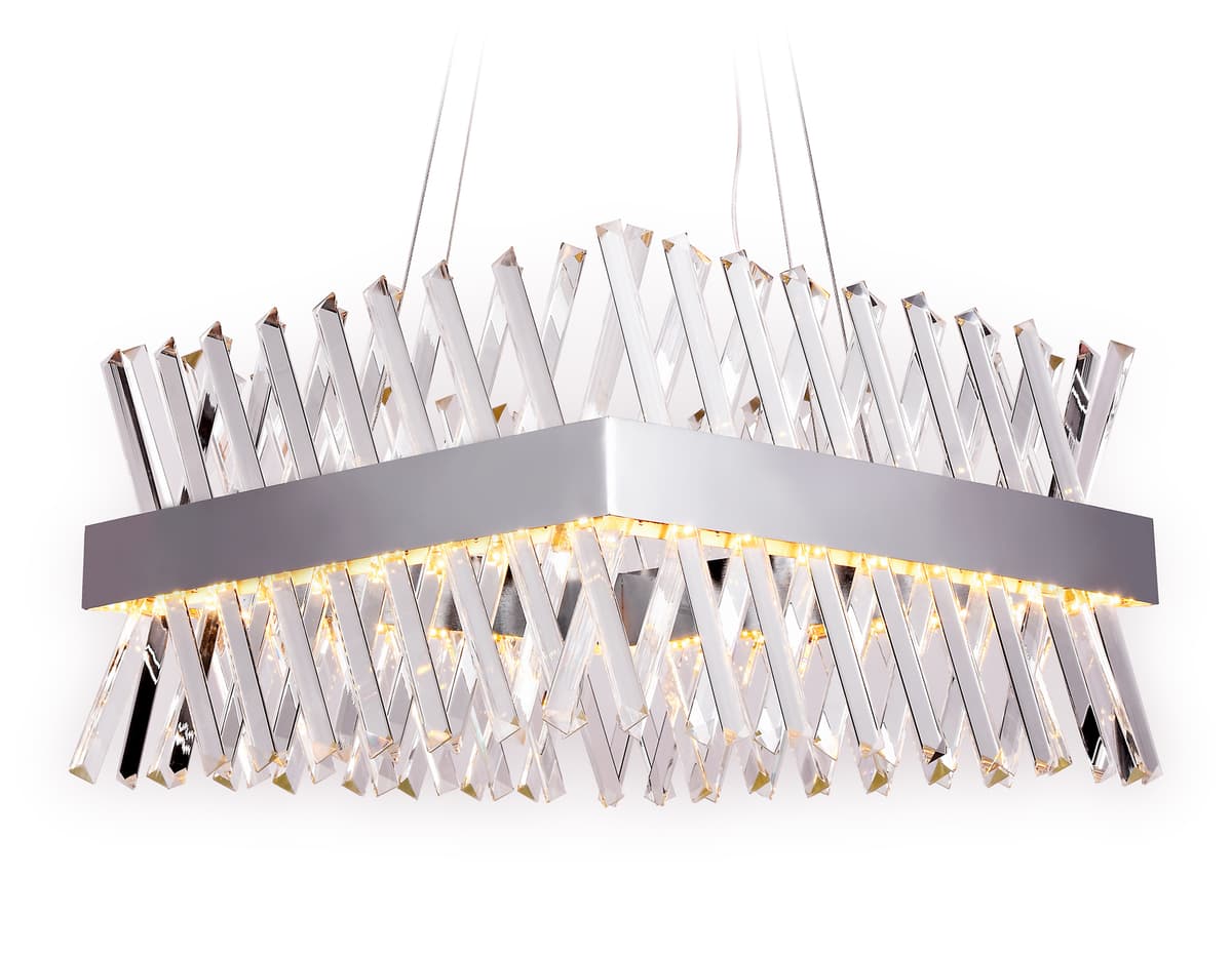 TR5315 CH/CL хром/прозрачный 144W 500*500*750 (Без ПДУ)