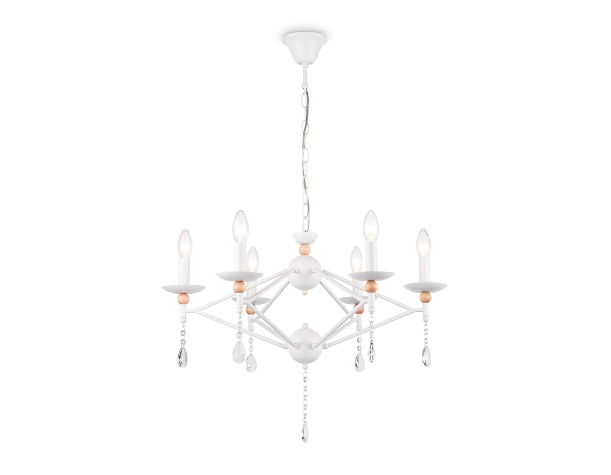 TR9596/6 WH белый E14/6 max 40W D660*880