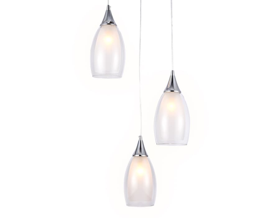 TR3548/3 CH/CL хром/прозрачный E14 max 40W 370*130*1000