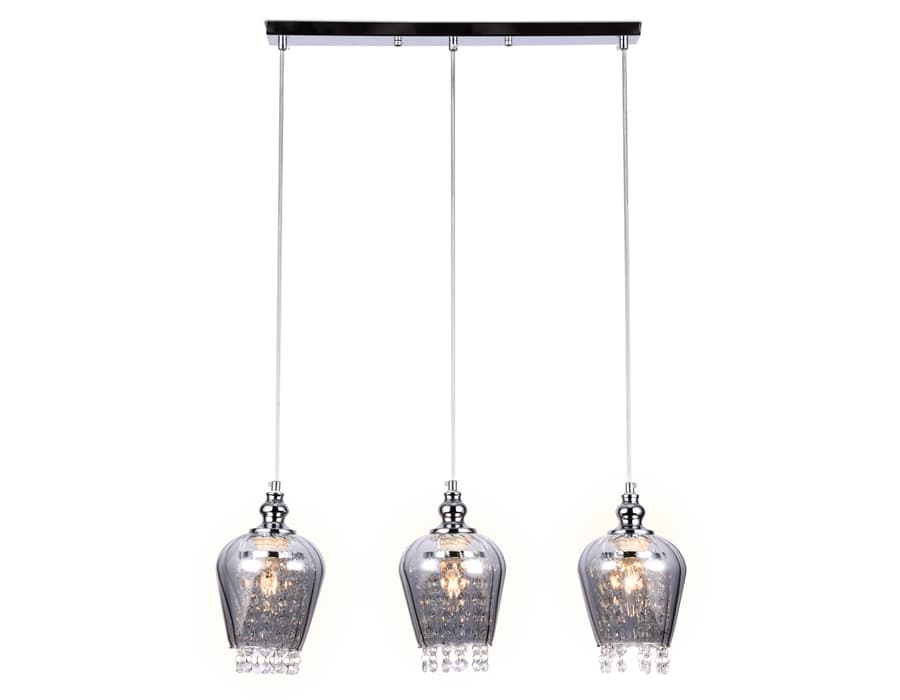 TR3613/3 CH/SM хром/дымчатый E27/3 max 40W 570*140*920