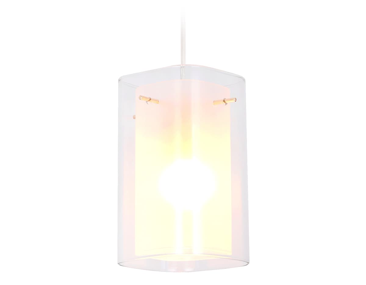 TR3680 GD/CL/FR золото/прозрачный/белый матовый E14 max 40W D110*950