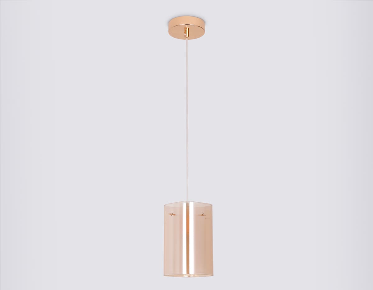 TR3681 GD/TI/FR золото/янтарь/белый матовый E14 max 40W D110*950